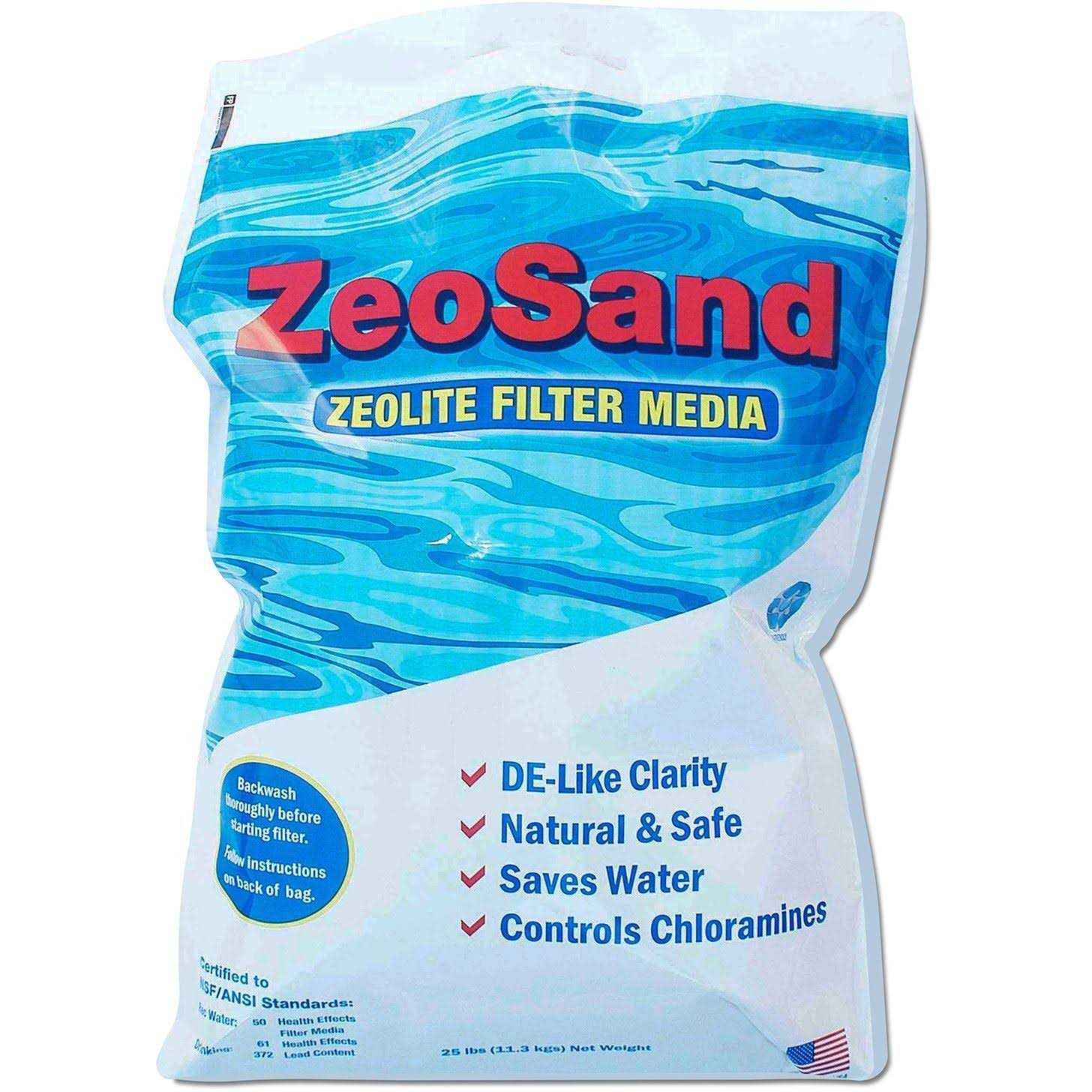ZeoSand Pool Filter Media