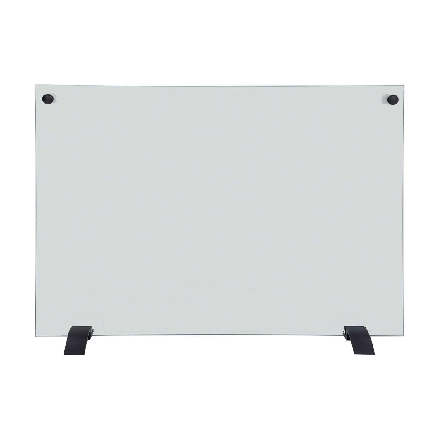 Pleasant Hearth Glass Fireplace Screen