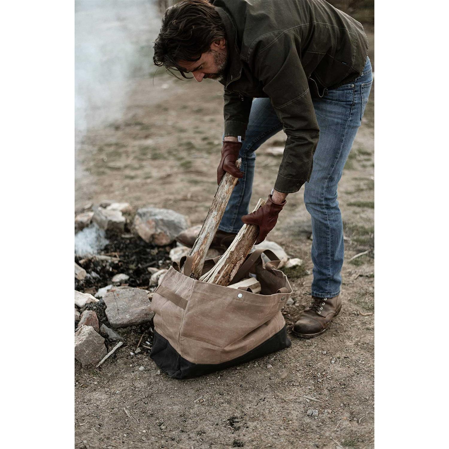 Barebones Neelum Firewood Carrier Tote