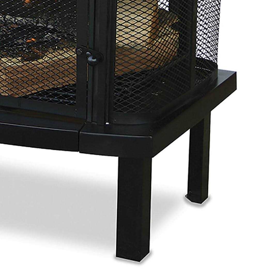 Endless Summer Wood Burning Outdoor Firehouse with Chimney