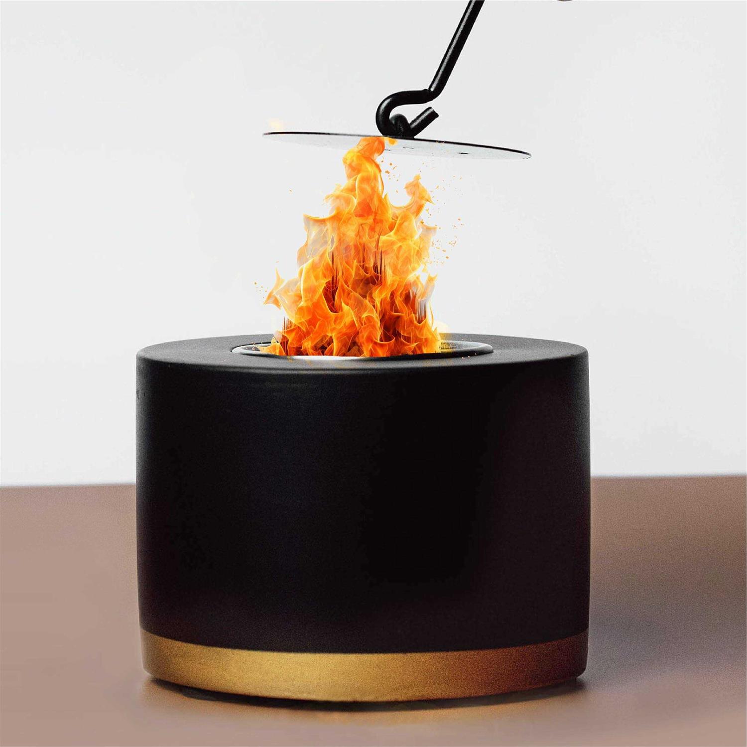 Tabletop Fire Pit for Indoor or Outdoor Use Smokeless and Odorless Table Top Fire Pit Bowl Perfect for S’More, Party and Gifts