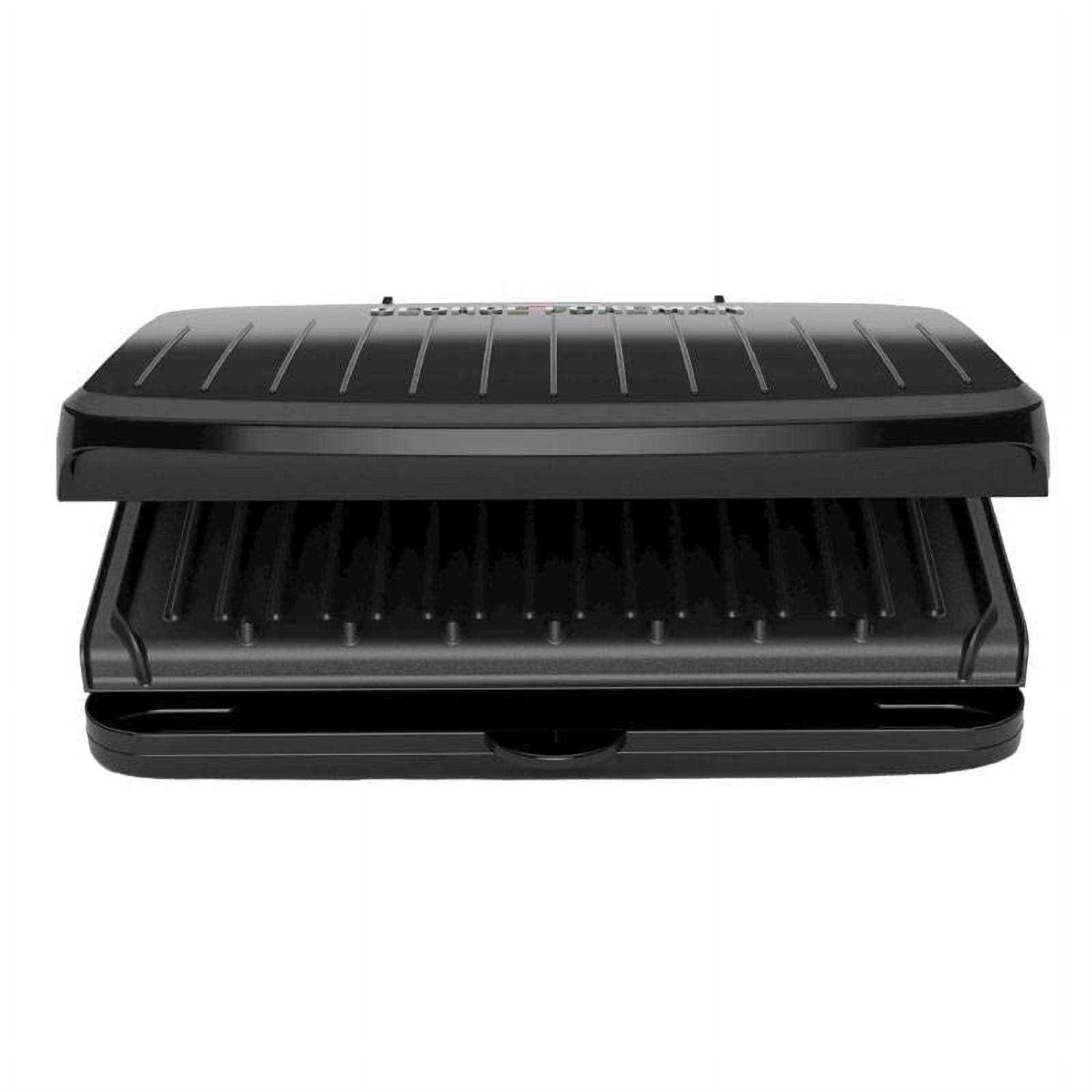 George Foreman 75 sq. in. Aluminum Nonstick Surface Grill & Panini Press GRS075B