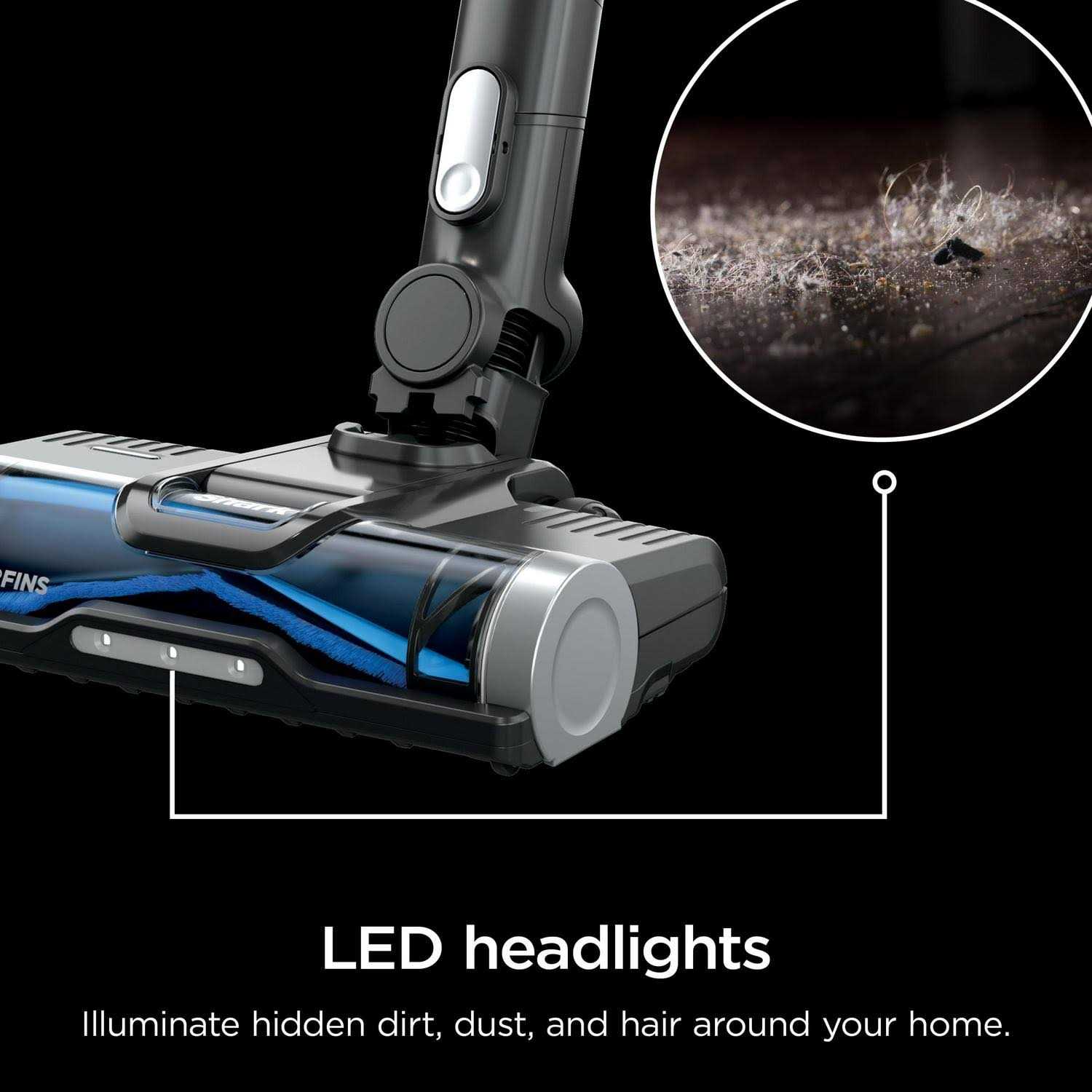 Shark Cordless Pro Stick Vacuum Cleaner with Powerfins Brushroll Crevice Tool & Dusting Brush Included WZ531H