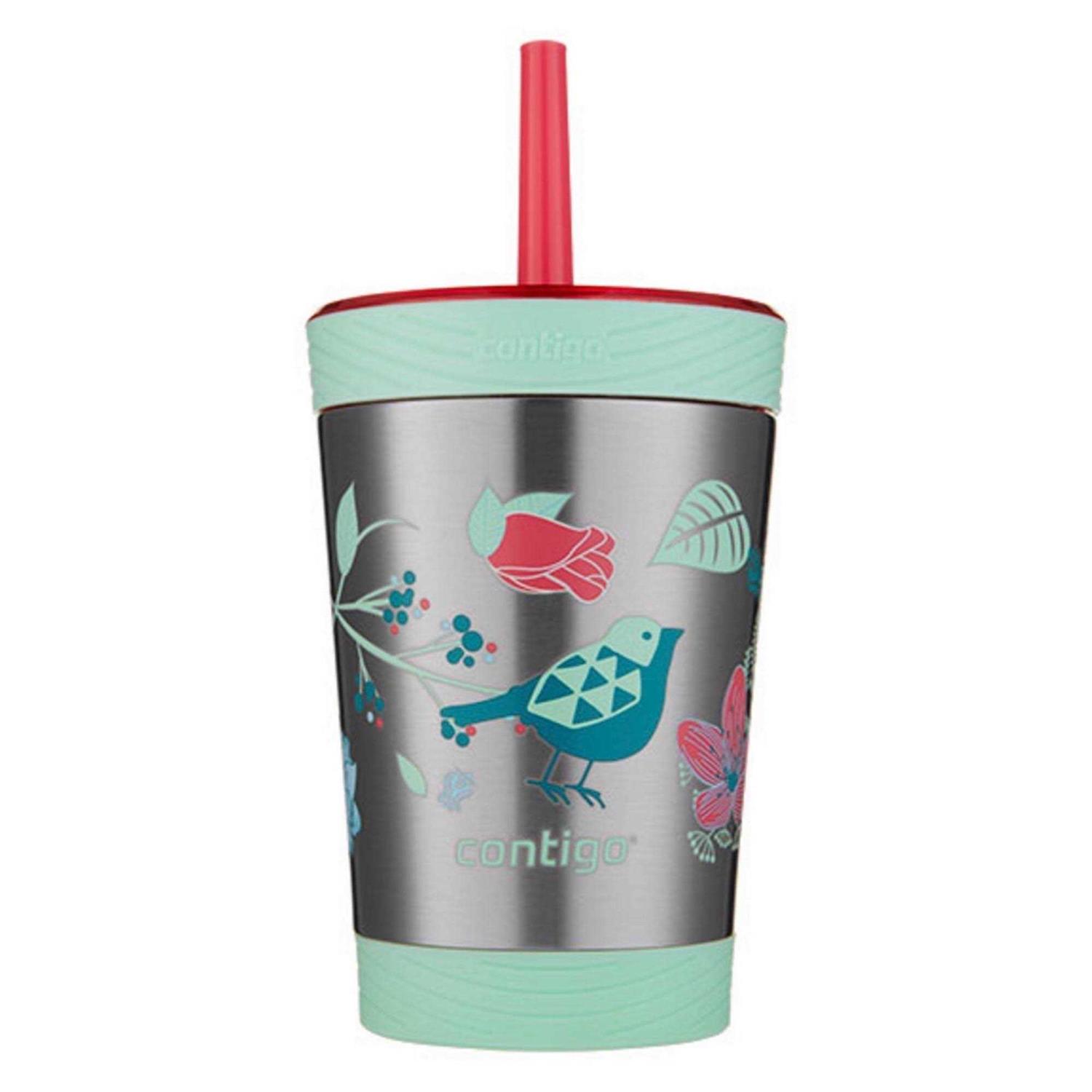 Contigo Kids Spill-Proof Stainless Steel Tumbler with Straw