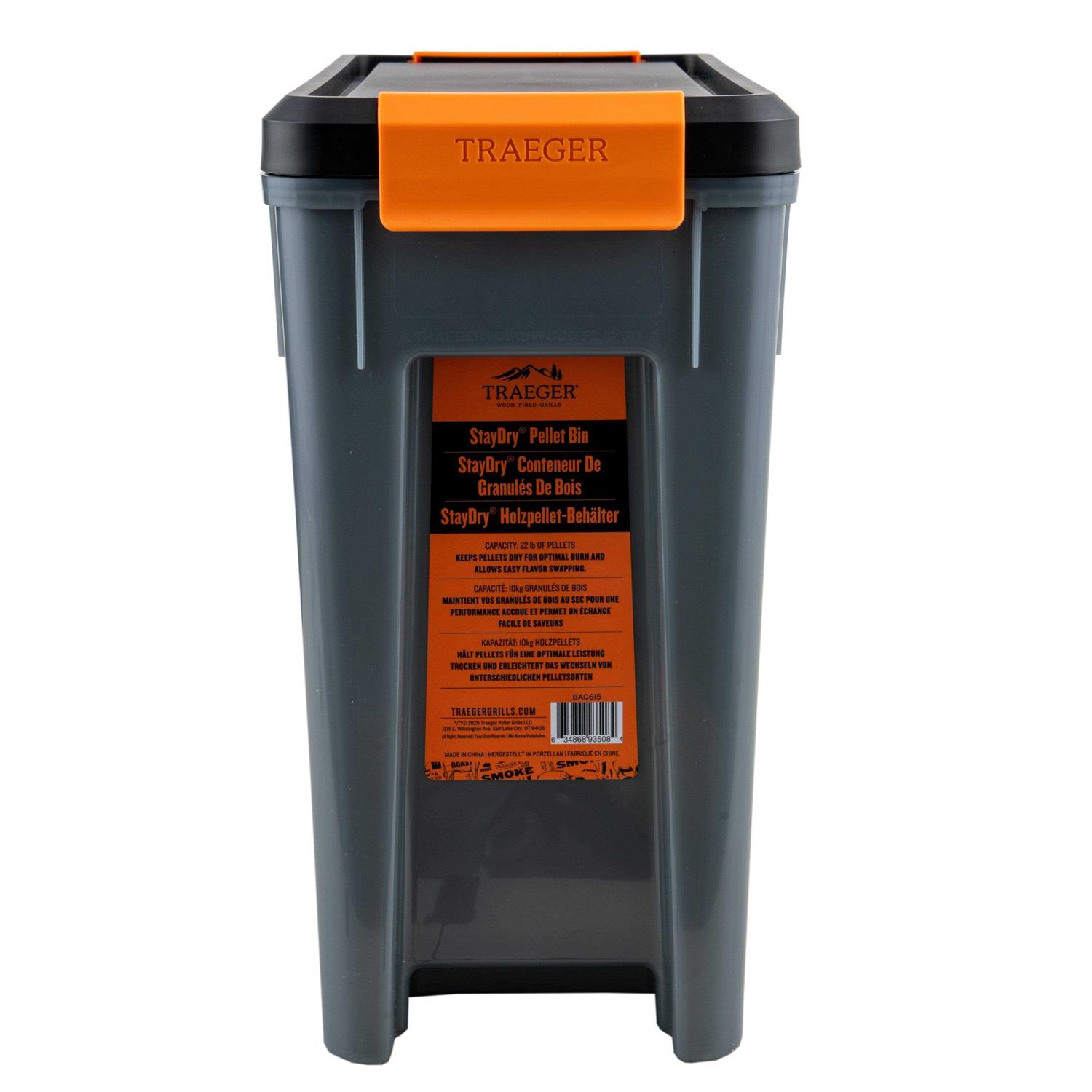 Traeger Pellet grills bac637 Stay Dry Pellet Bin