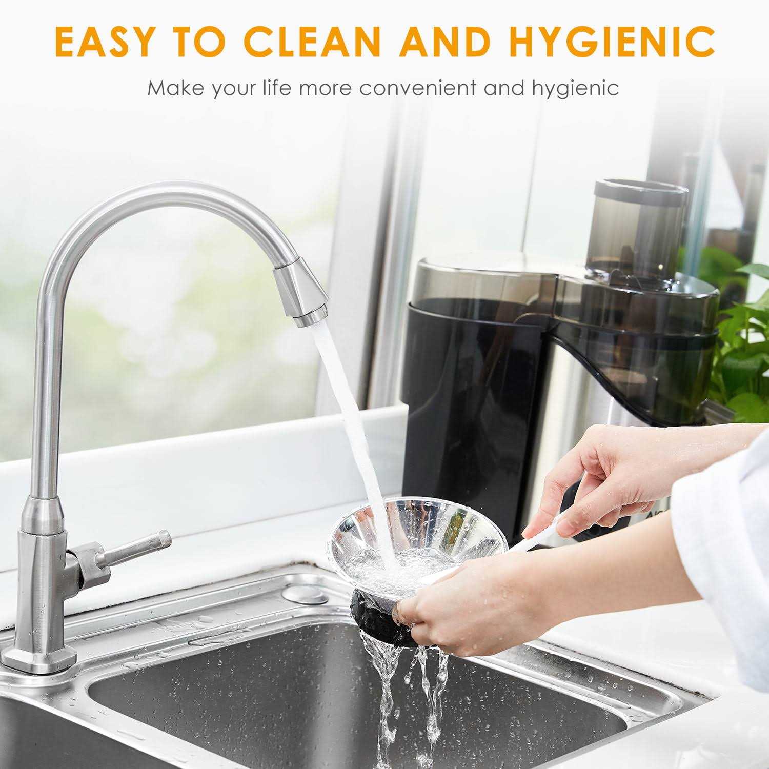 AICOOK Juicer Extractor Easy Clean 3 Speeds Control