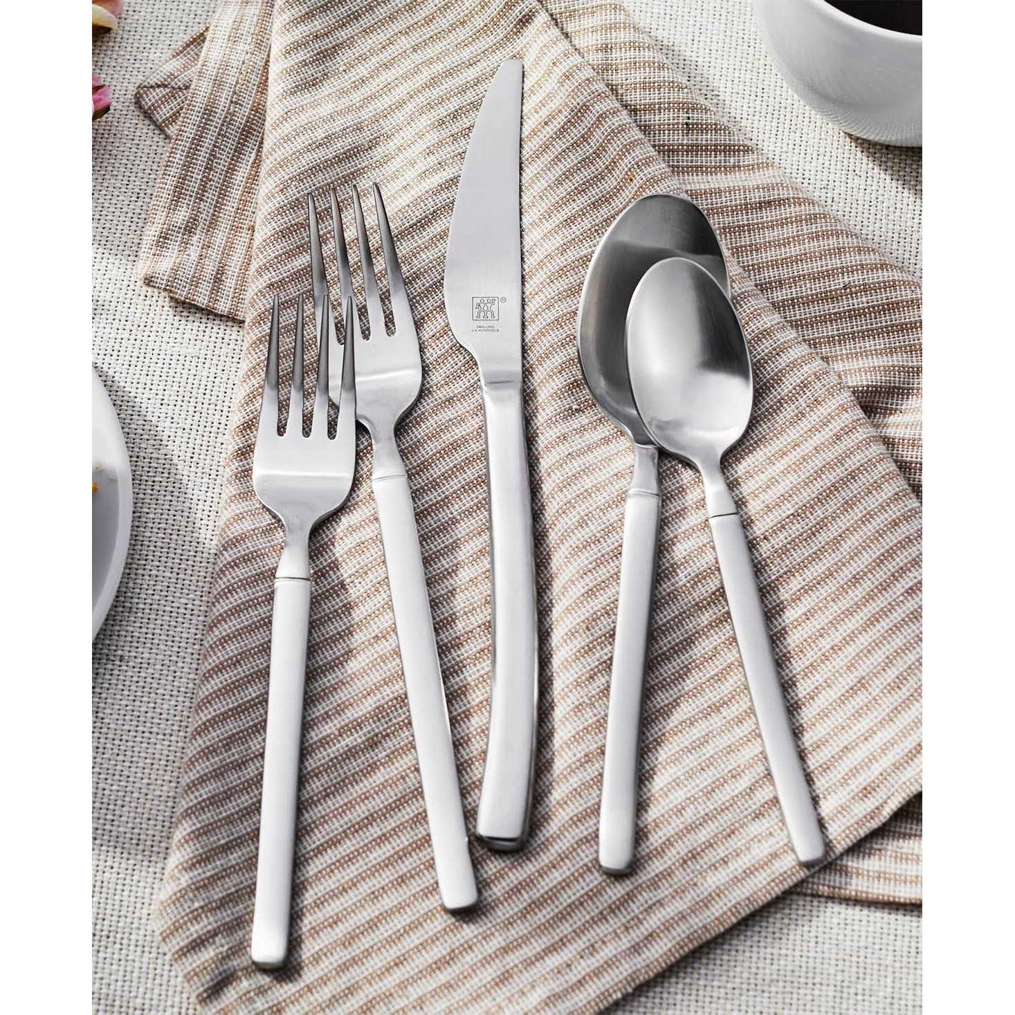 Zwilling Opus Satin 45-Piece Flatware Set