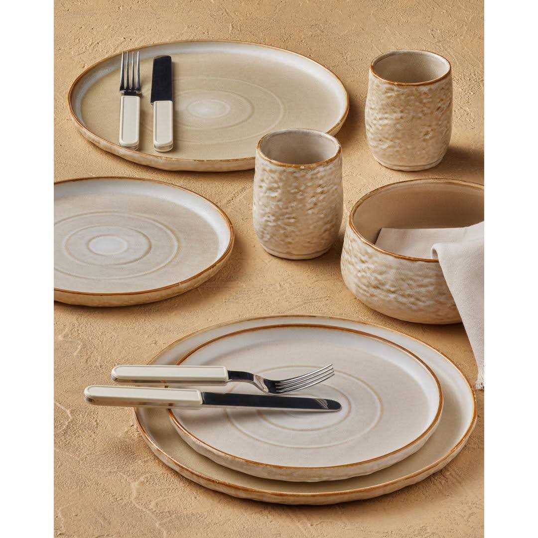 Stone by Mercer Project Shosai Stoneware Dinnerware Set