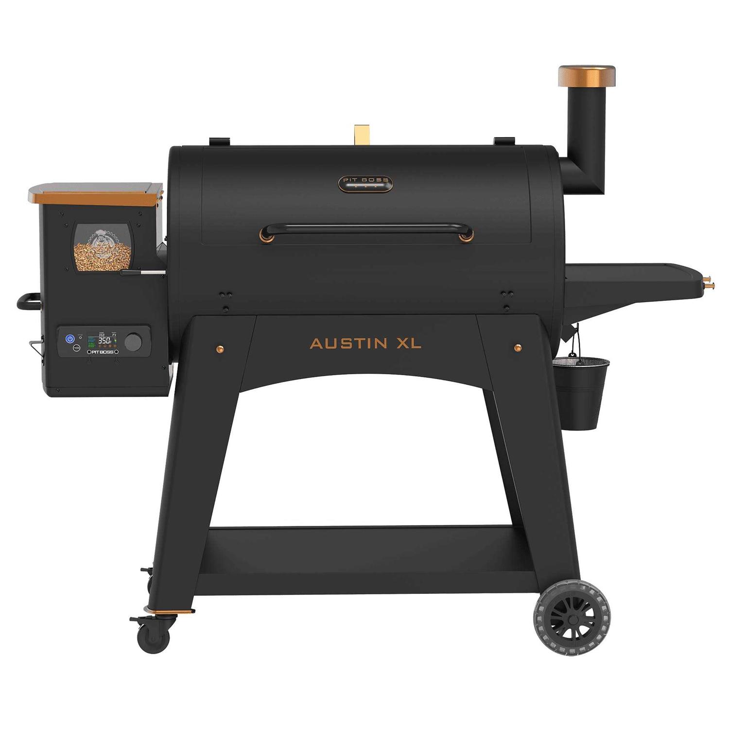 Pit Boss Austin XL 1000 Sq in Wood Fired Pellet Grill and Smoker Onyx Series