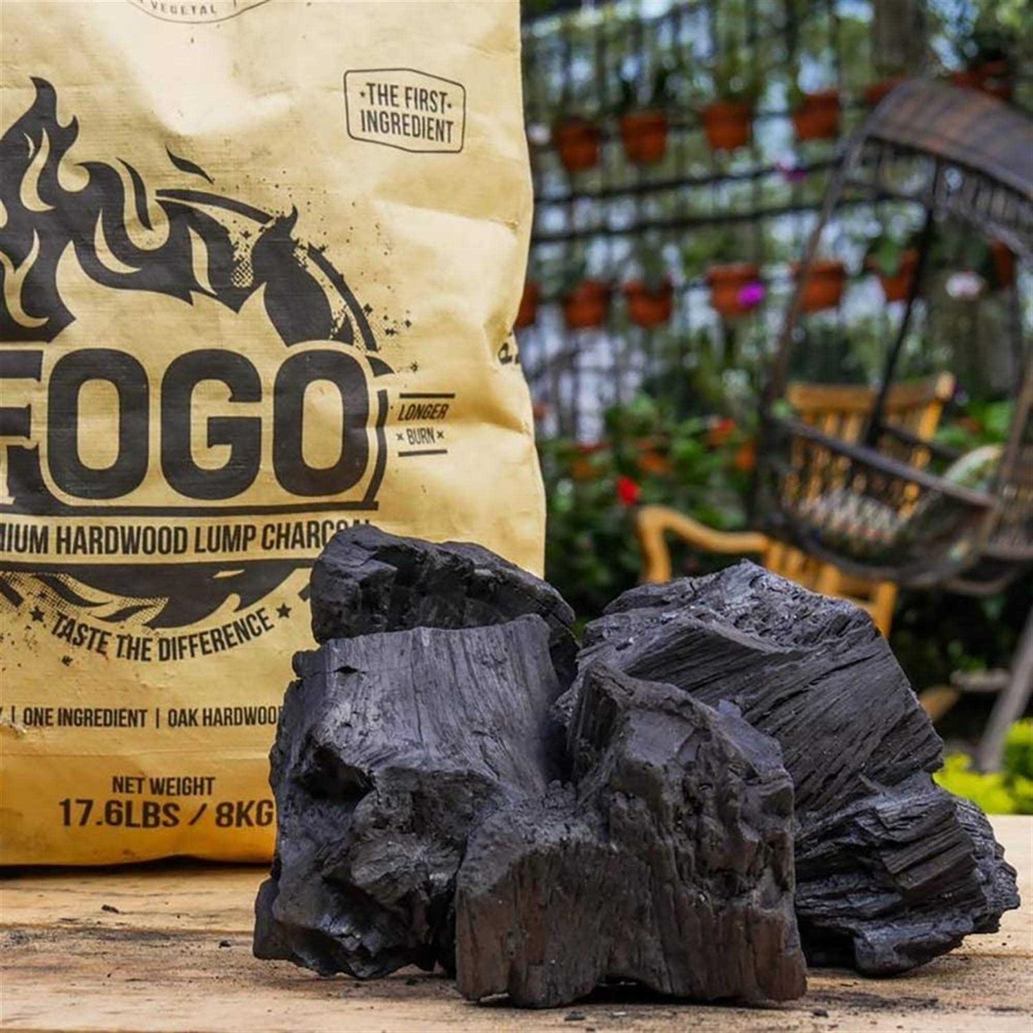 Fogo Super Premium Natural Hardwood Lump Charcoal