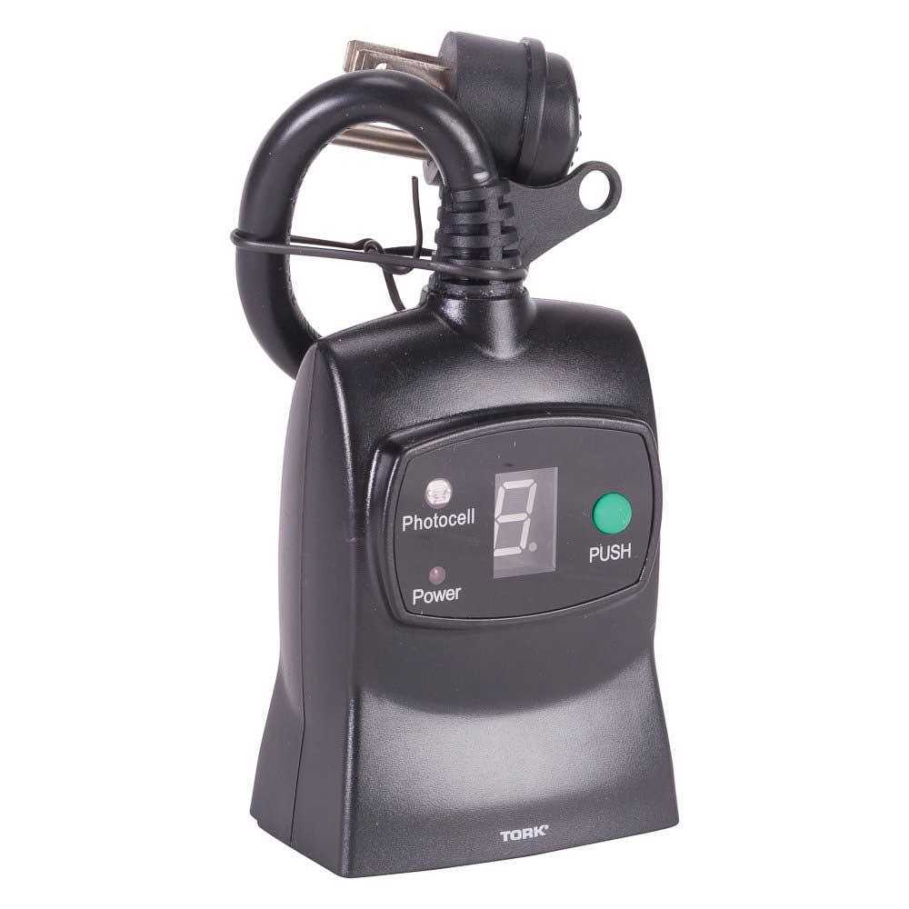 Tork 654e Two Outlets Photocell Controlled Digital Outdoor Timer