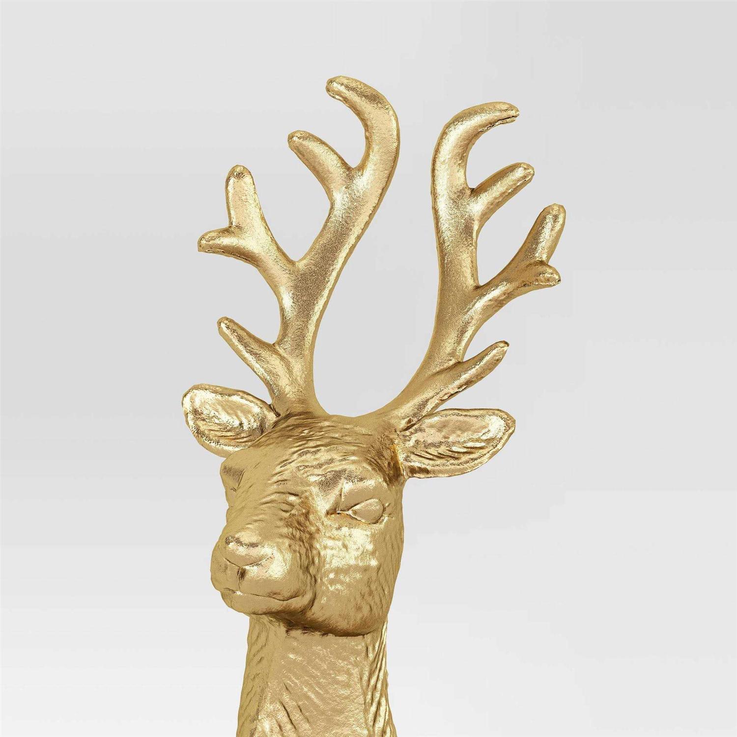 Wondershop 12.5 Standing Deer Animal Christmas Figurine