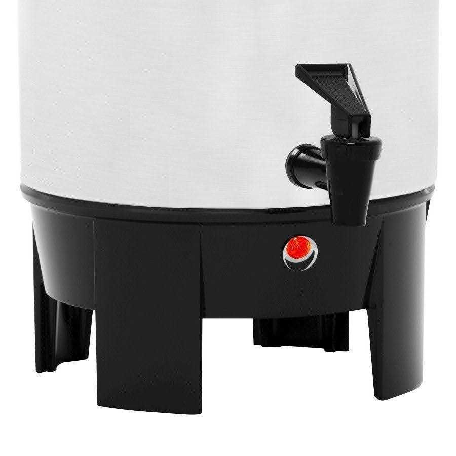 West Bend Coffee Party Percolator, Polished Aluminum, 30 Cup Capacity