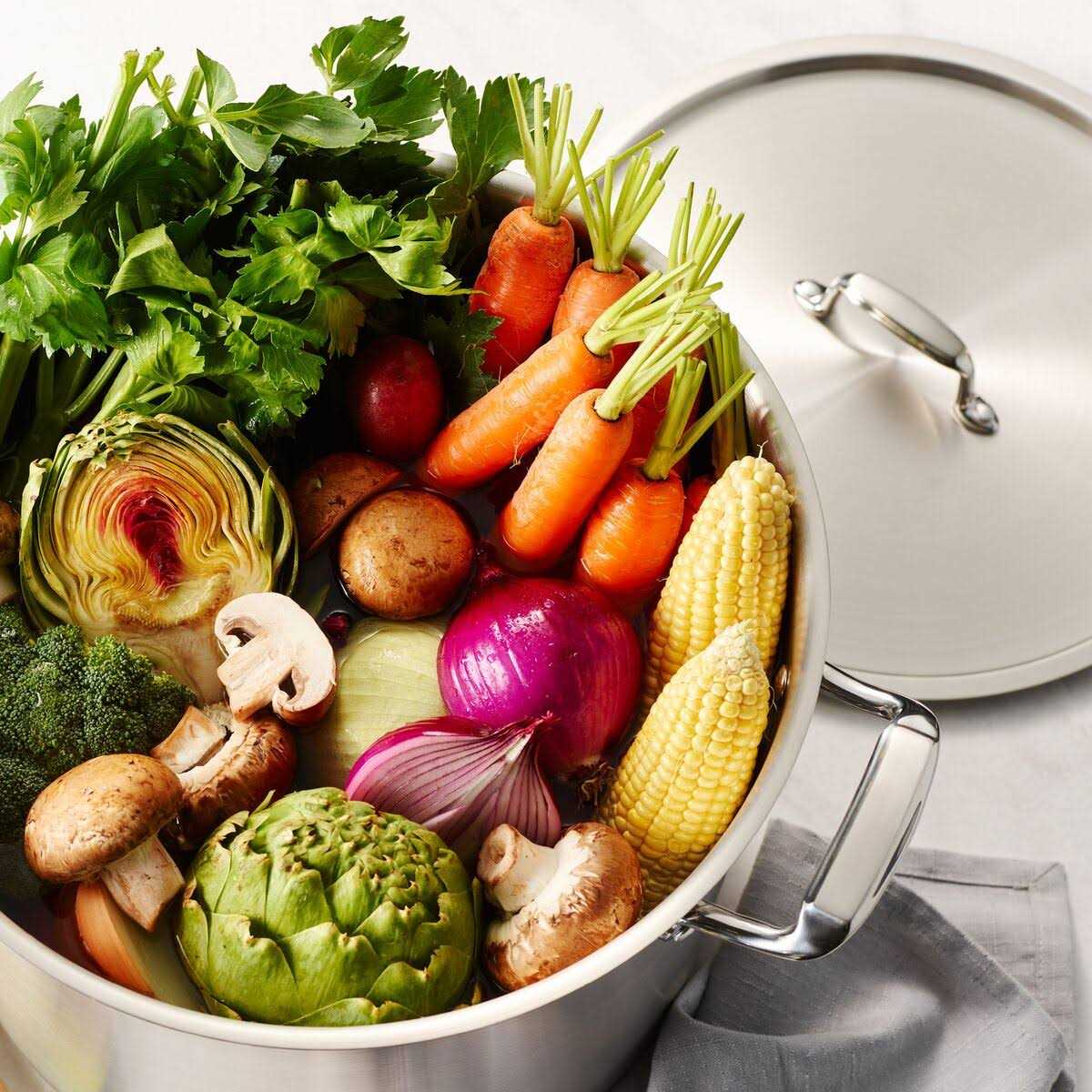 Tramontina Covered Stock Pot Gourmet Stainless Steel