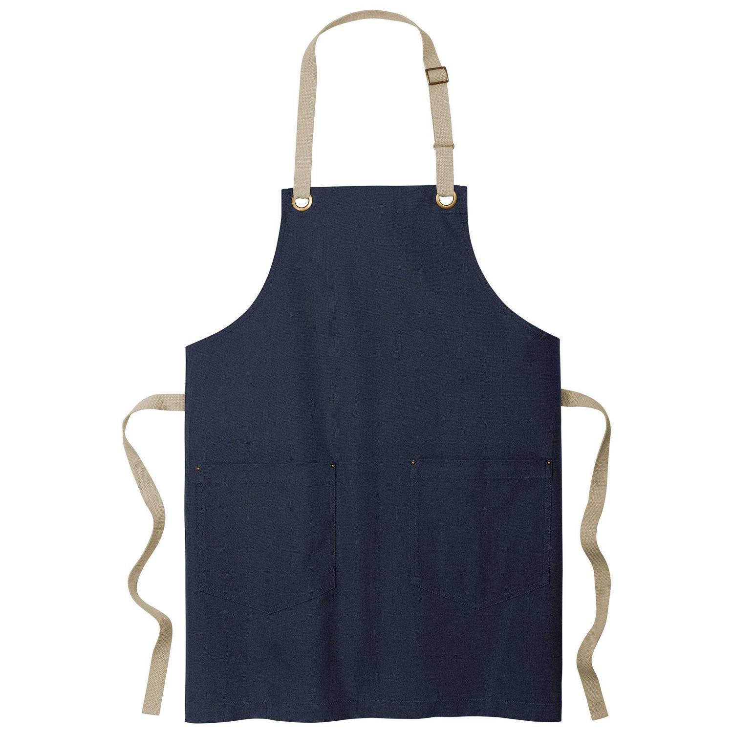 Port Authority A815 Canvas Full Length Two Pocket Apron