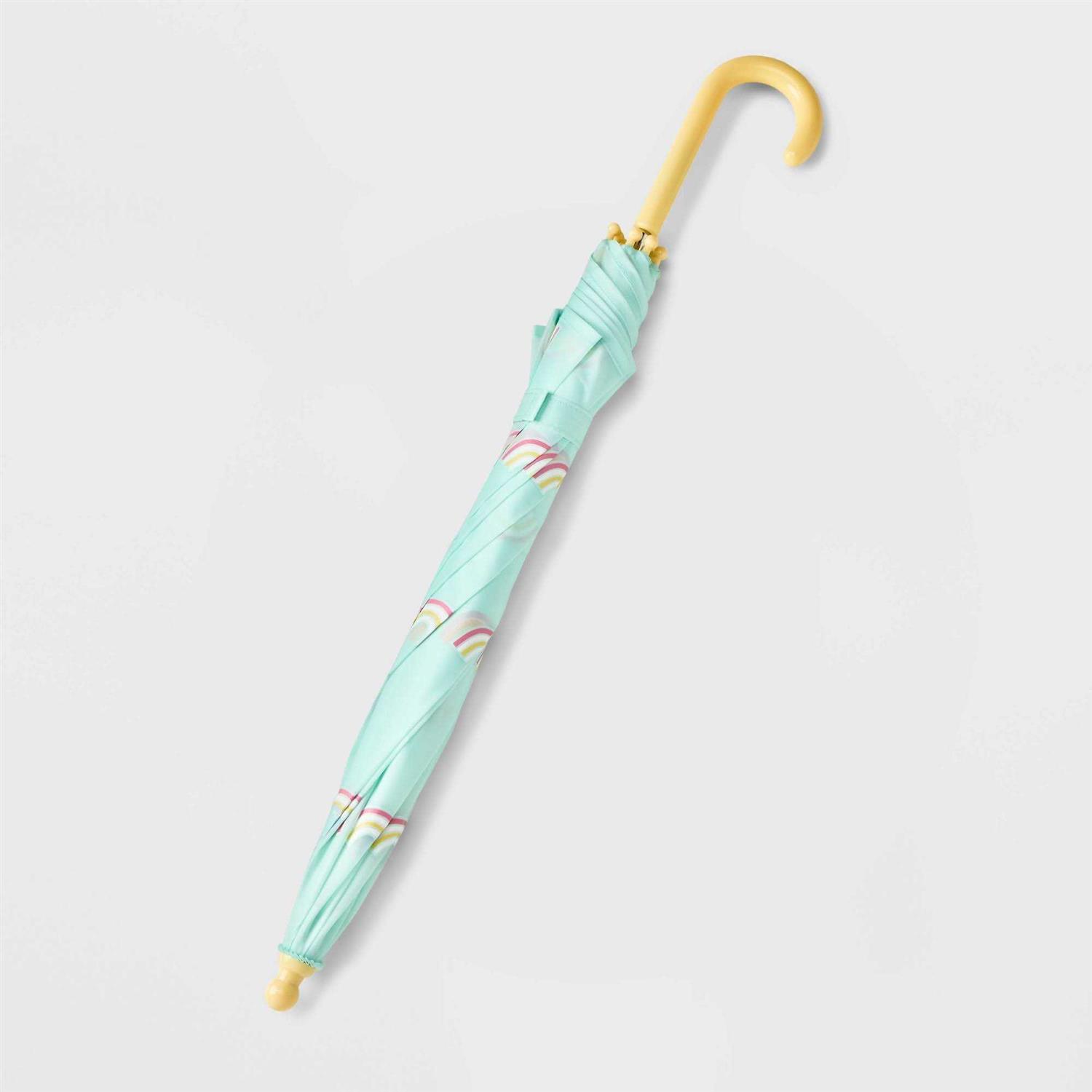 Cat & Jack Kids’ Color Changing Rainbow Stick Umbrella