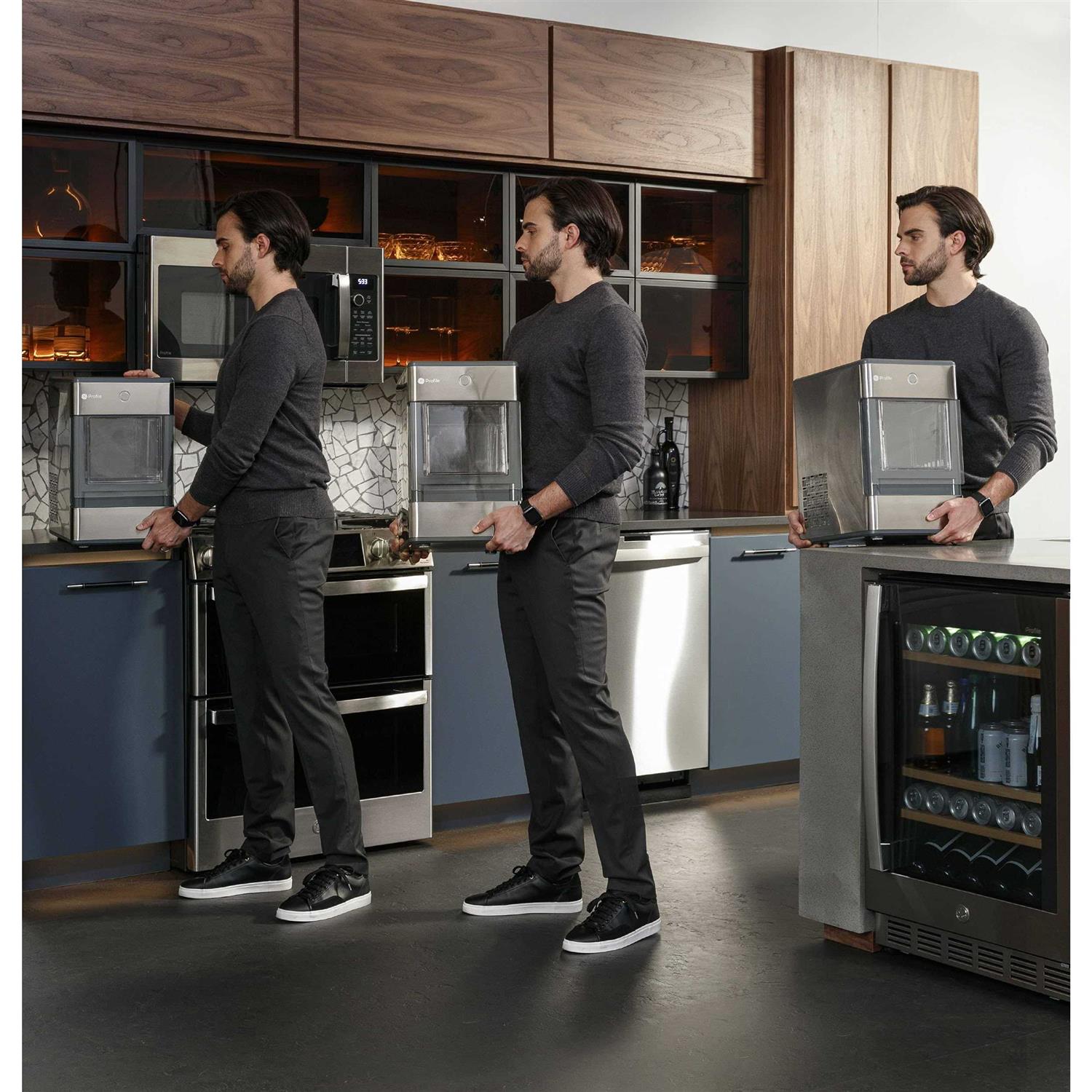 GE Profile Opal Nugget Ice Maker + Side Tank OPAL01GENKT