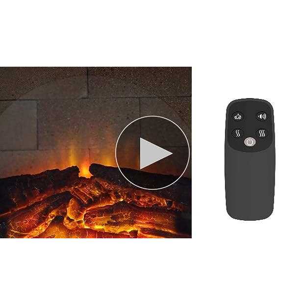 LegendFlame Nora 25 Inches Free Standing Electric Fireplace Log Set