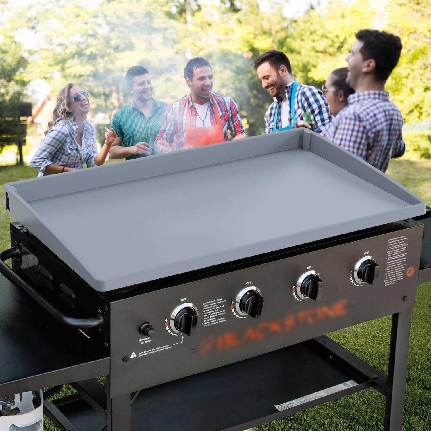 Upgraded Silicone Griddle Cover Mat Full-edge for Grill 36 Blackstone