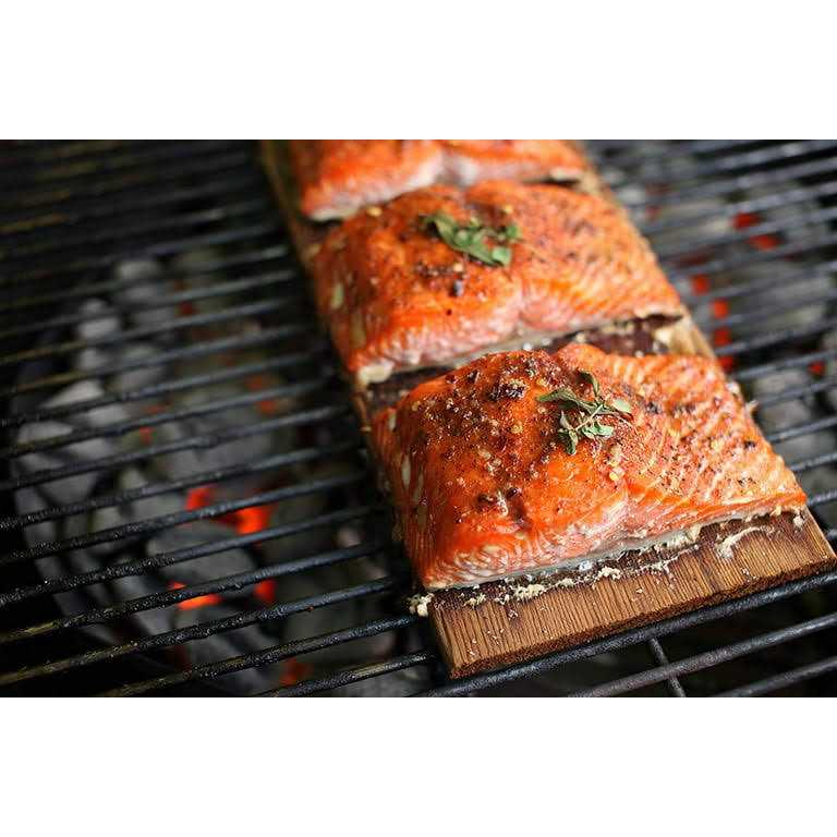 Wood Fire Grilling Co Cedar Planks for Grilling Salmon and More
