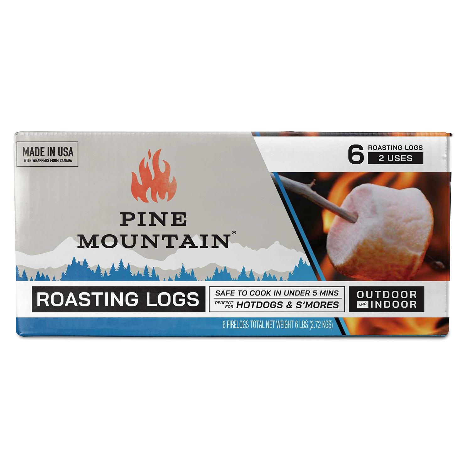 Pine Mountain Roasting Logs