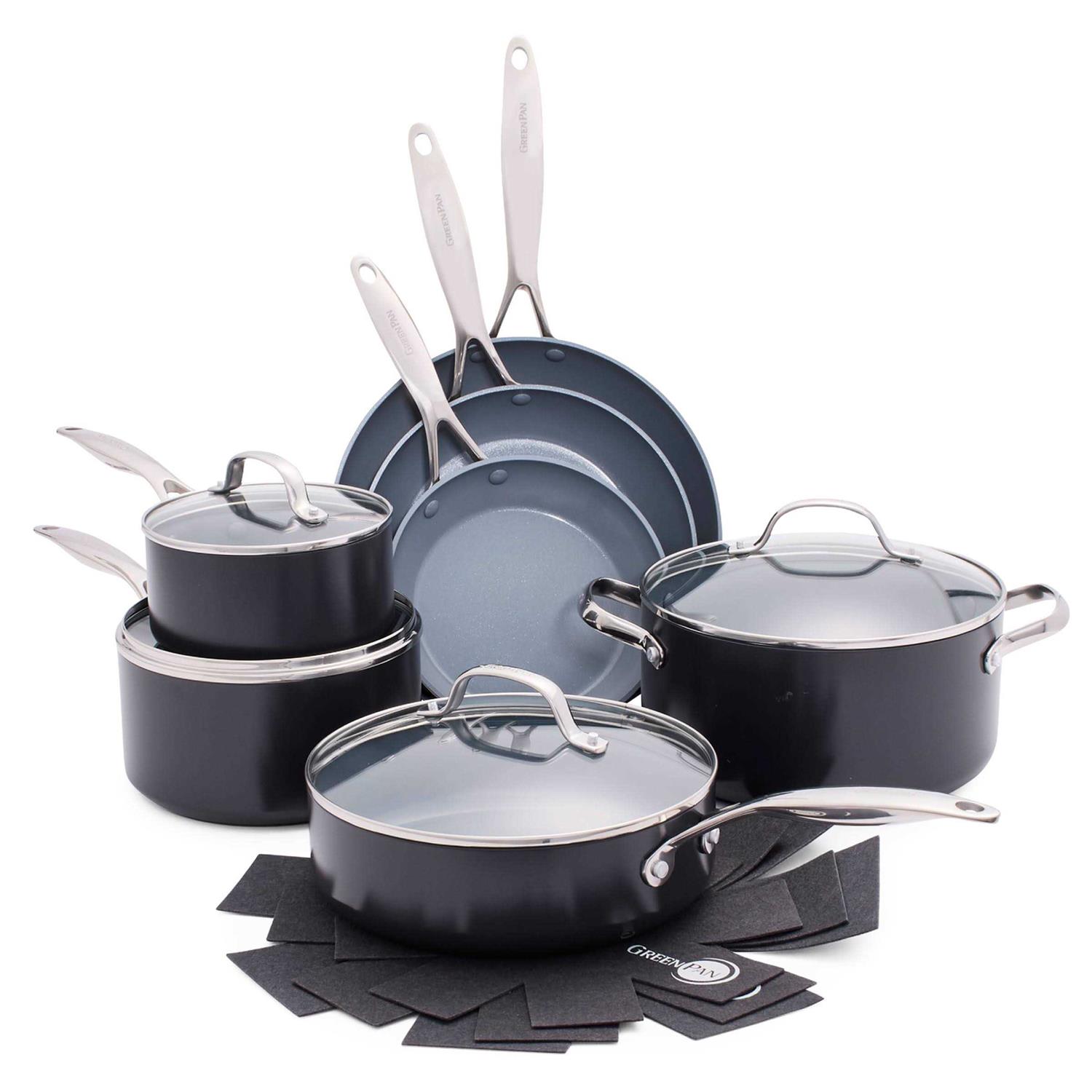 GreenPan Valencia Pro Ceramic 11-Piece Cookware Set