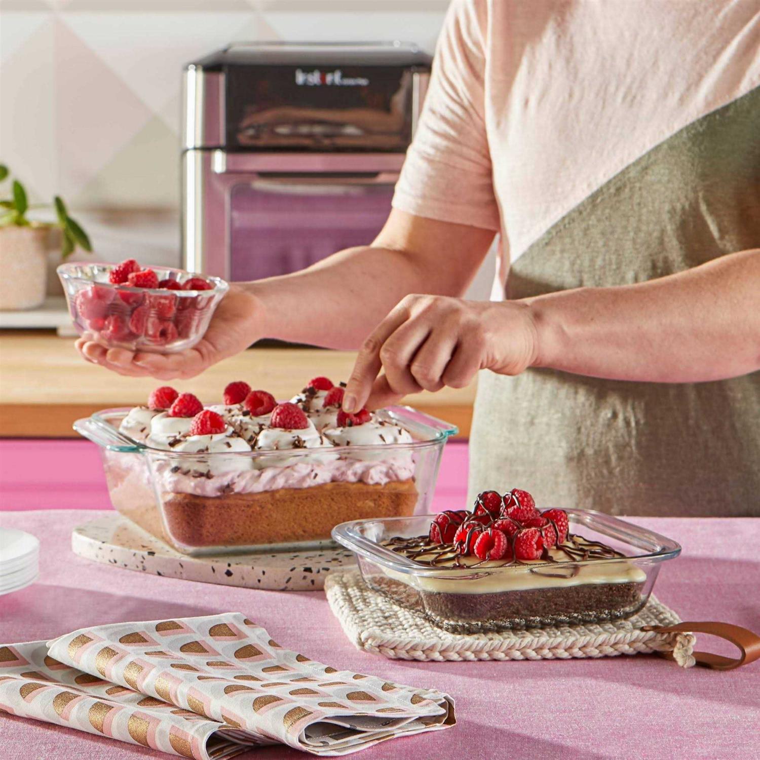 Pyrex Baking Dish Deep Glass