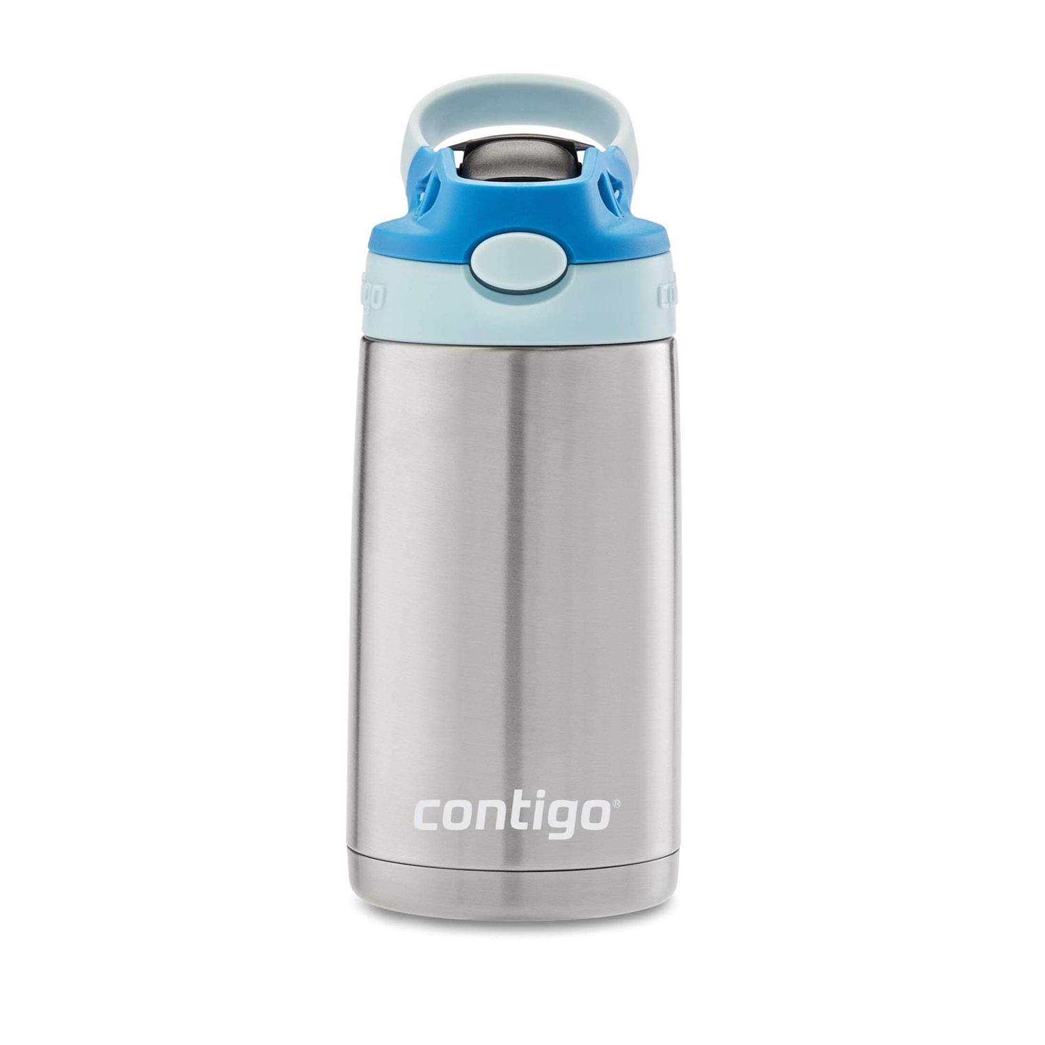 Contigo Kids Stainless Steel Water Bottle Autospout Straw