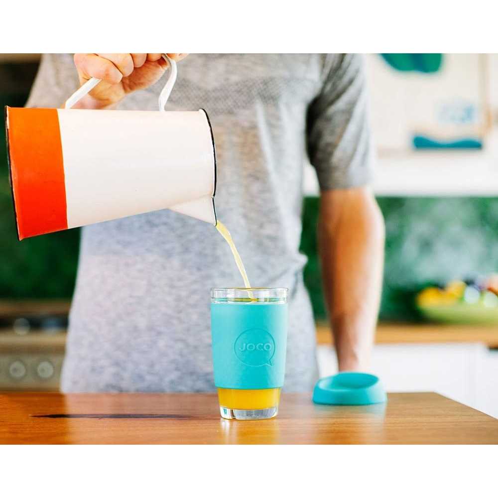 JOCO Glass Reusable Coffee Cup