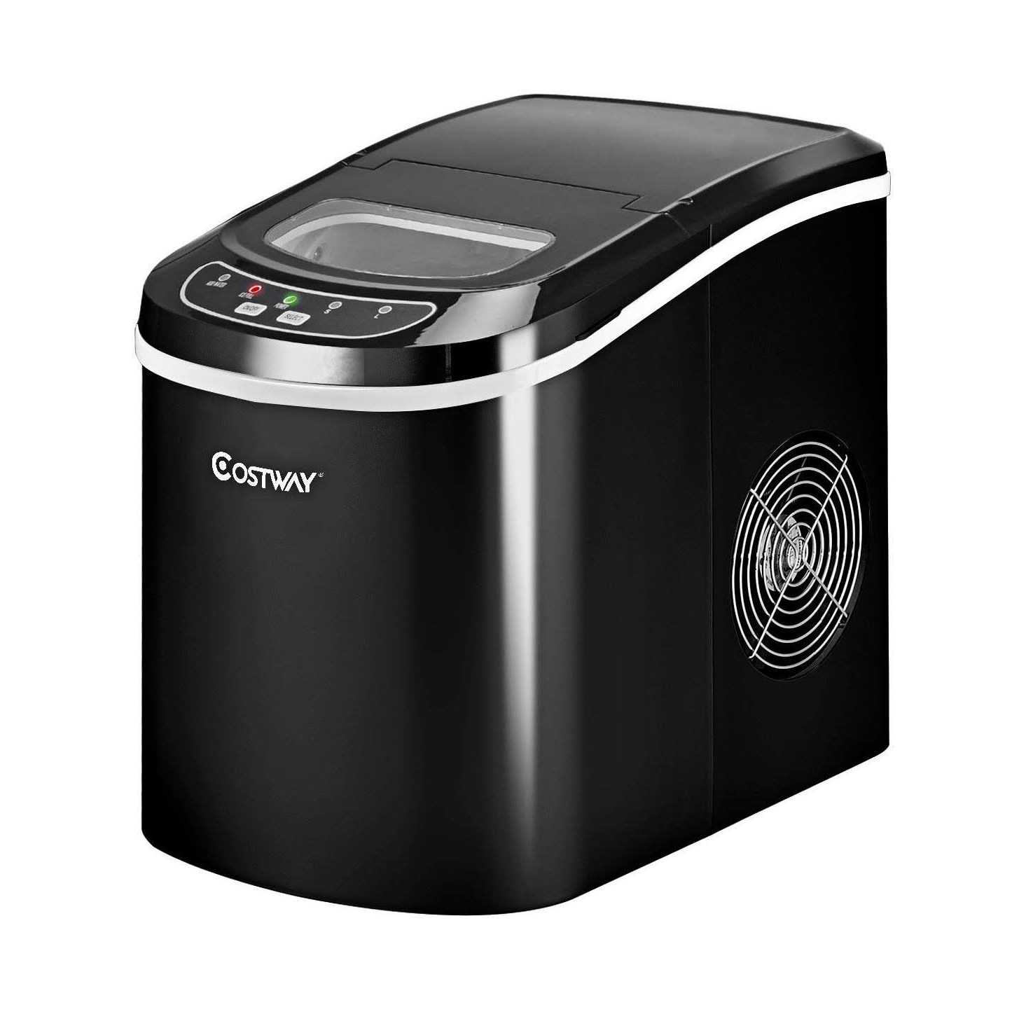 Costway Mini Portable Compact Electric Ice Maker Machine