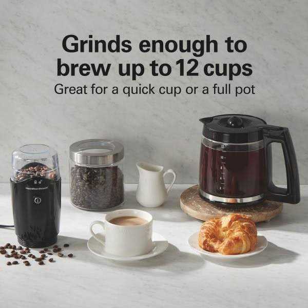 Hamilton Beach Coffee Grinder Black