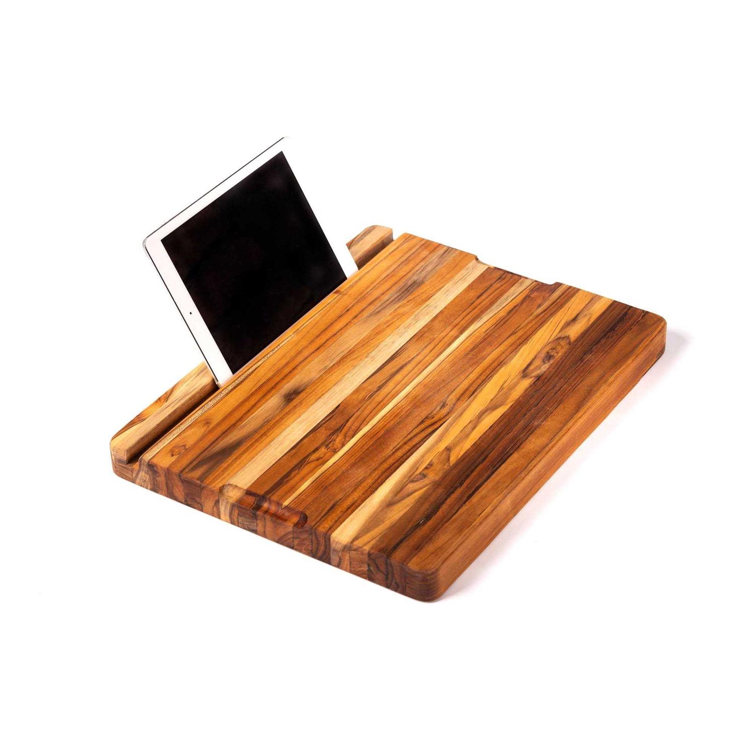 Teakhaus Smart End Grain Cutting & Carving Board