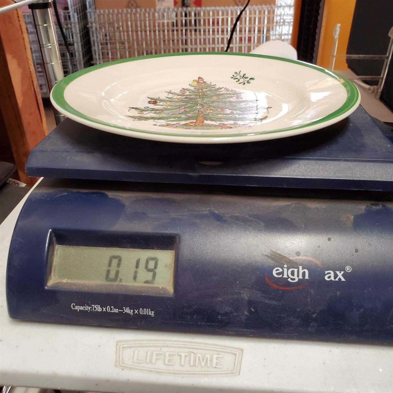 Spode Christmas Tree Plates