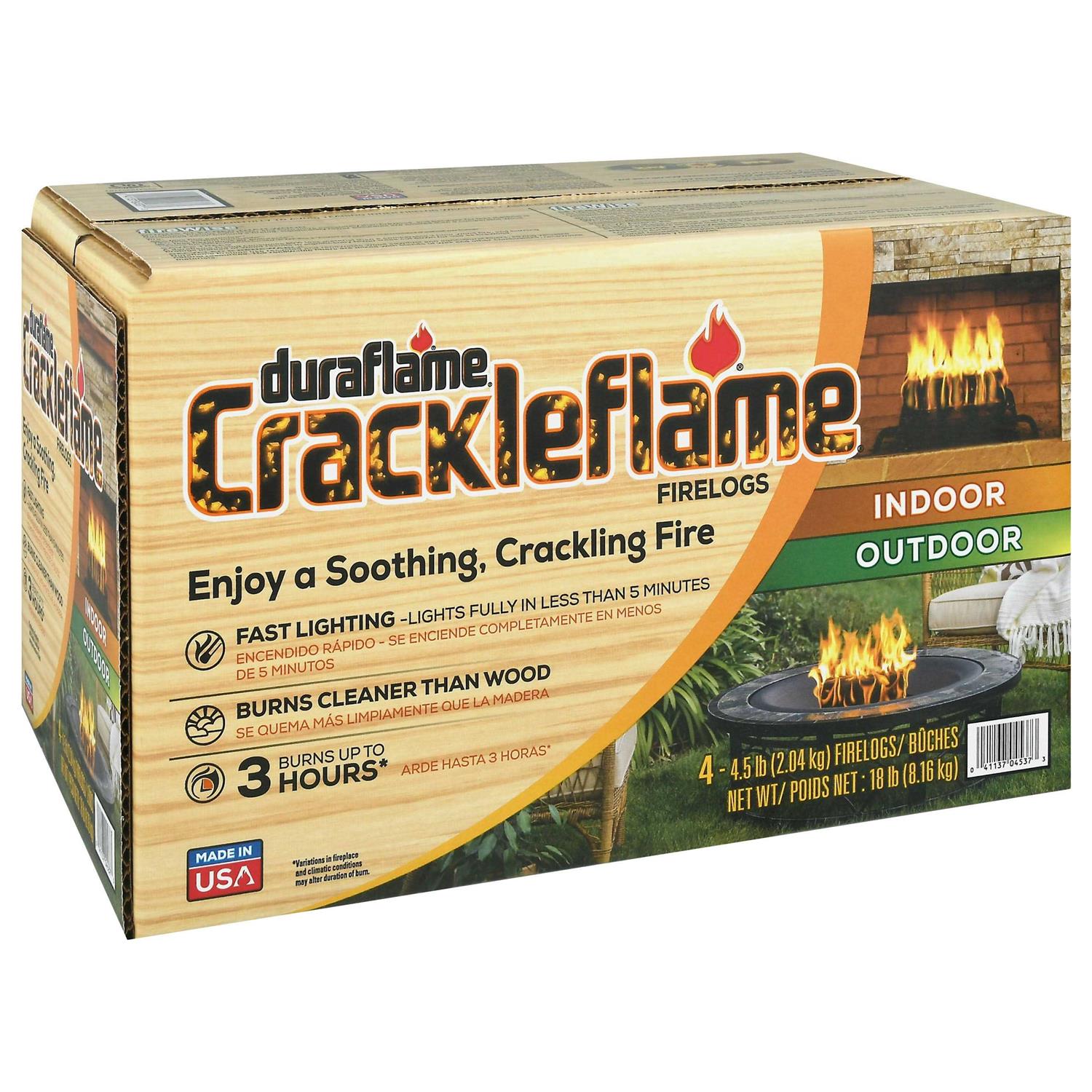 Duraflame Crackleflame Firelogs