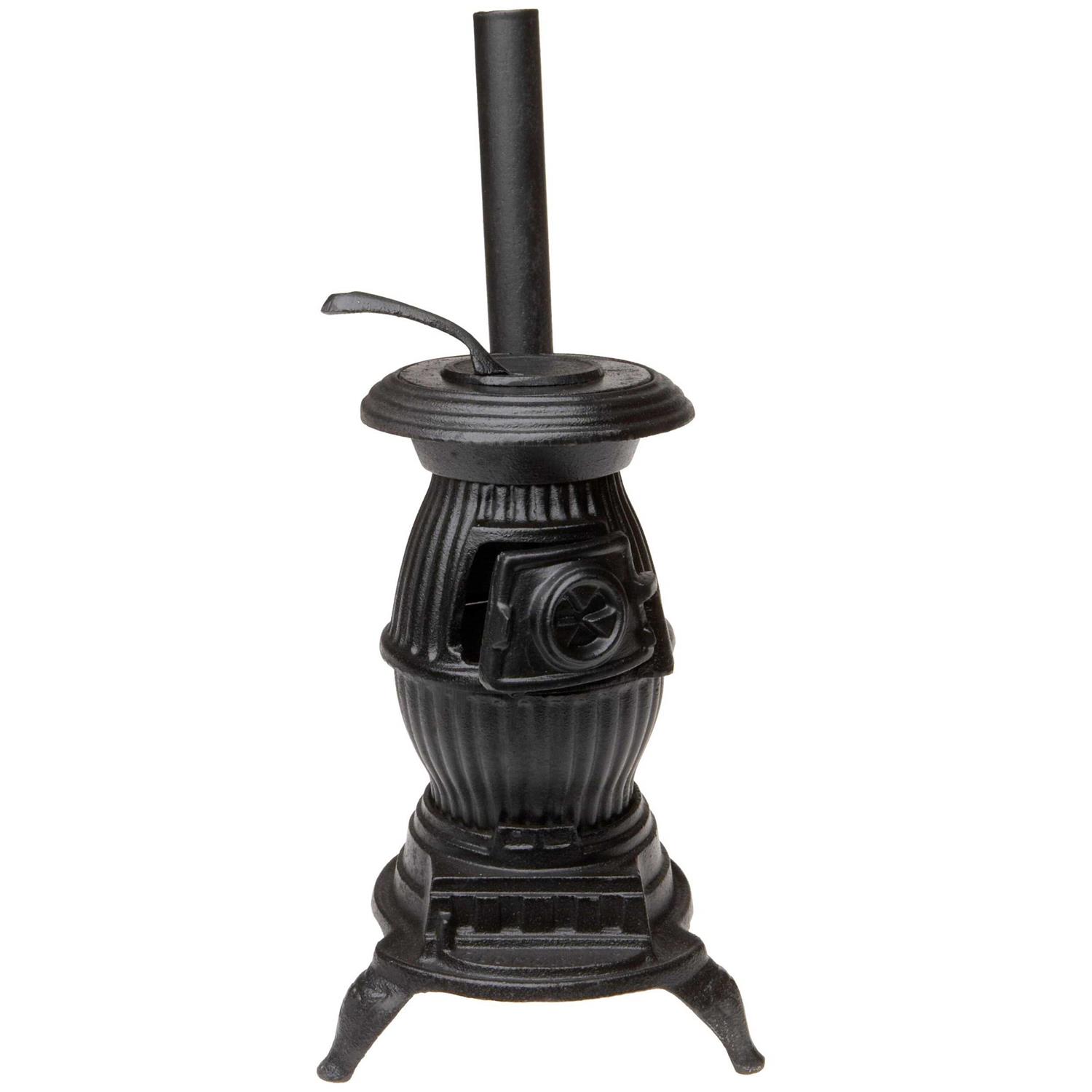 Old Mountain Black Mini Pot Belly Stove Set