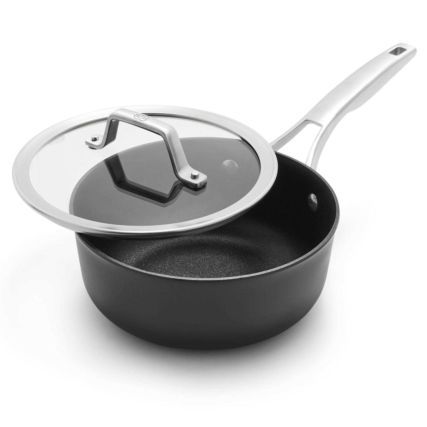 Calphalon Premier Hard-Anodized Nonstick Sauce Pan with Lid