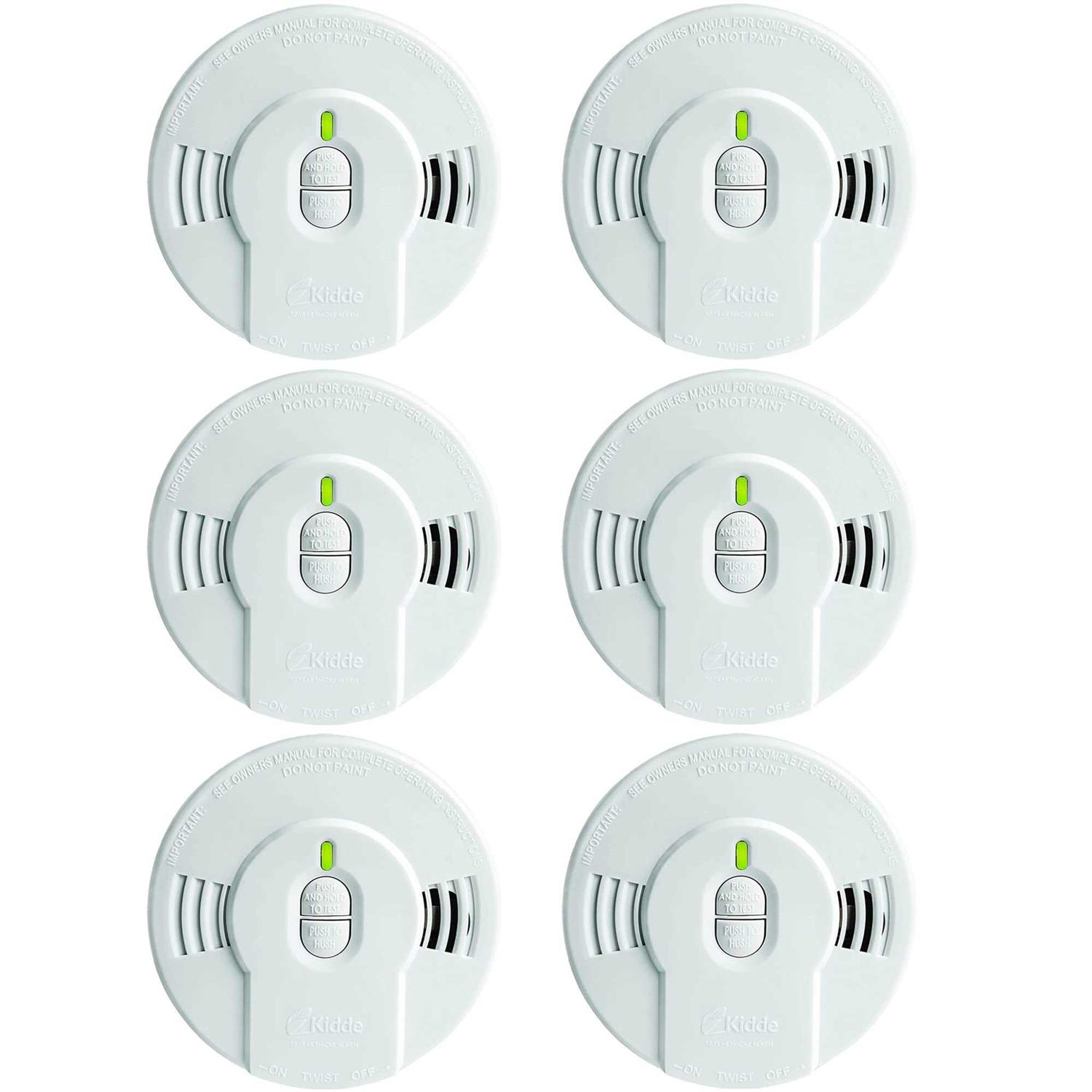 Kidde Smoke Detector 10-Year Battery LED Indicators