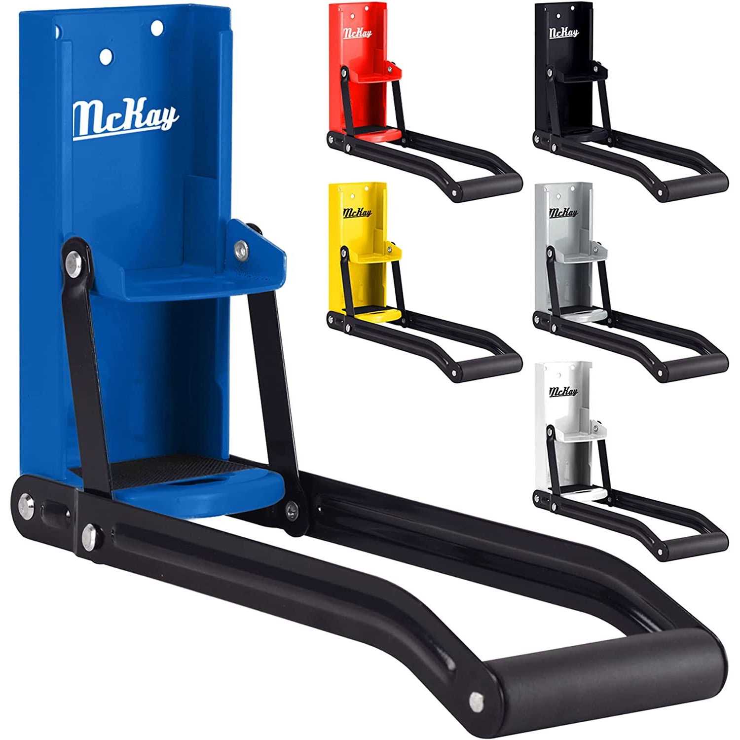 Mckay Metal Can Crusher, Heavy-Duty Wall-Mounted Smasher for Aluminum Seltzer, Soda, Beer Cans and Bottles for Recycling