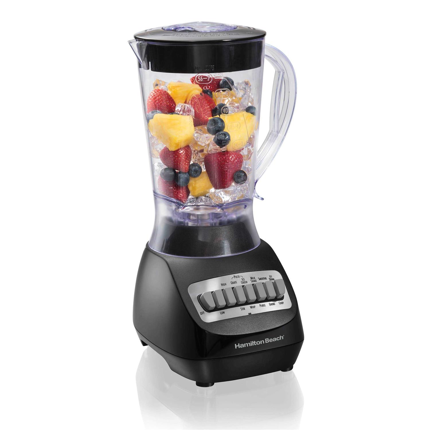 Hamilton Beach Smoothie Blender 56 oz. Jar 10 Speeds 50190F