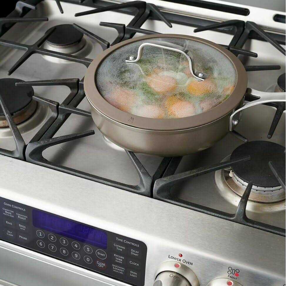 Food Network 10-pc. Textured Titanium Nonstick Cookware Set