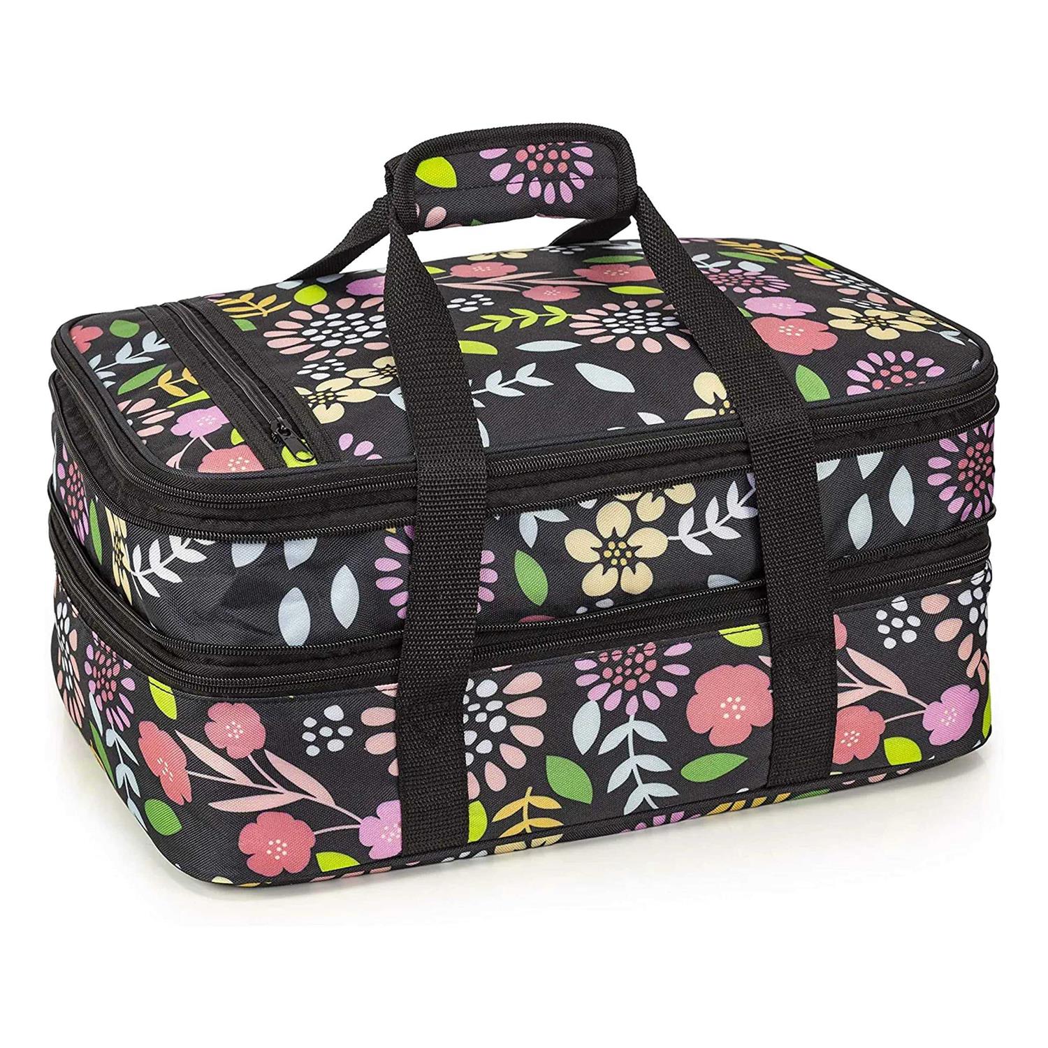 Vp Home Double Casserole Insulated Travel Carry Bag