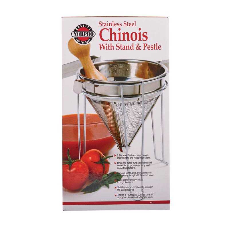 Norpro Chinois with Pestle and Stand