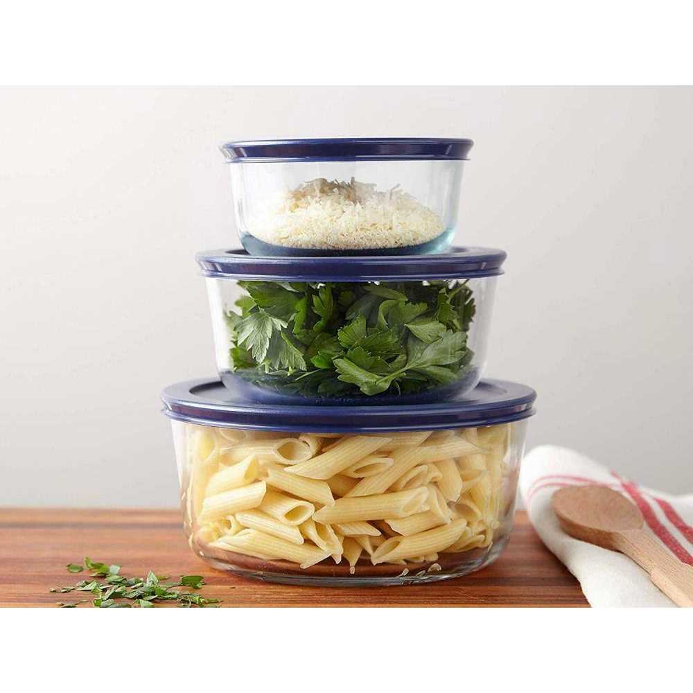 Pyrex Storage 6 Piece Round Set