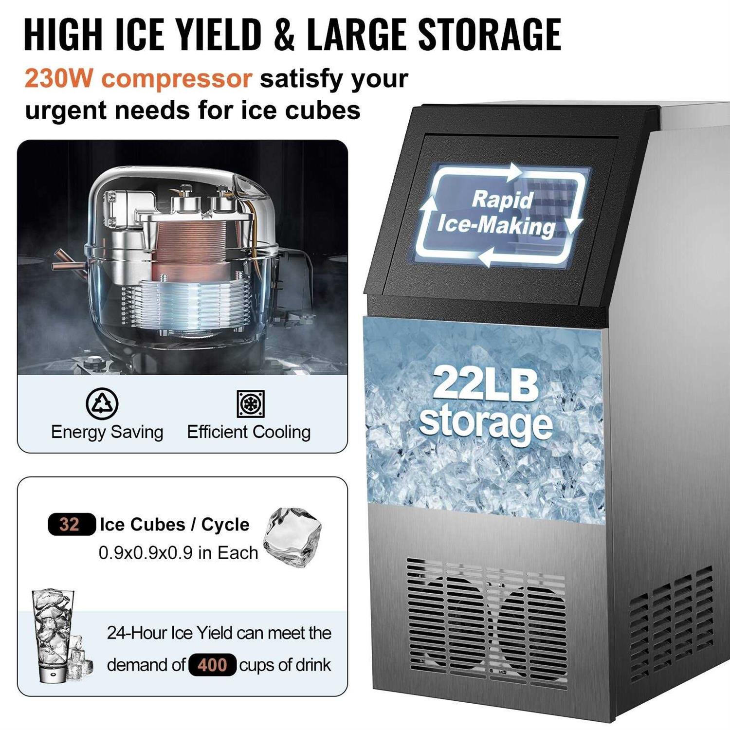 VEVOR Commercial Ice Maker