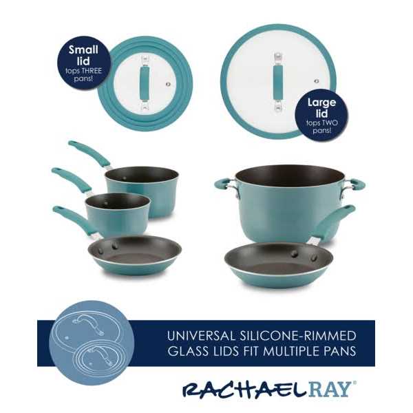 Rachael Ray Cook + Create Nonstick Cookware Set
