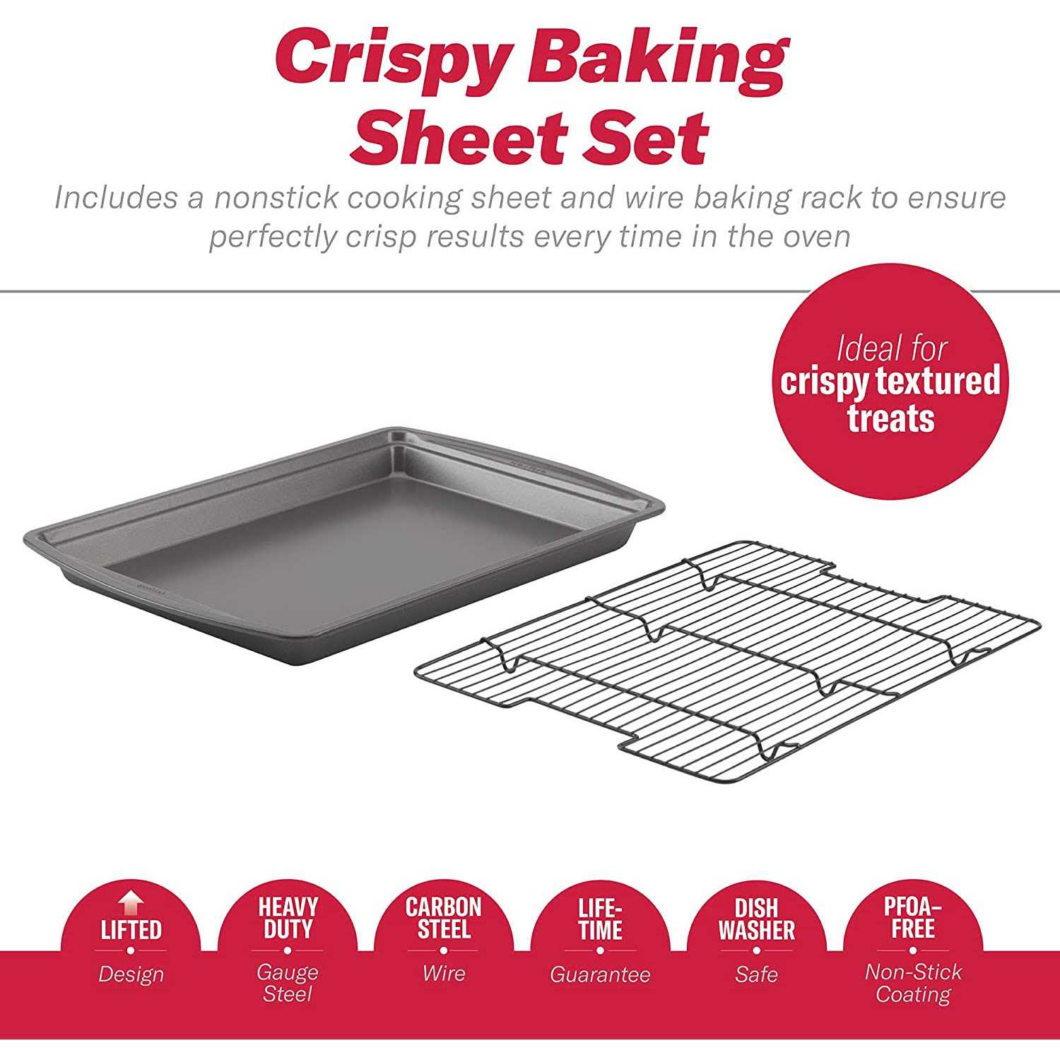 GoodCook Sheet Pan with Baking Rack