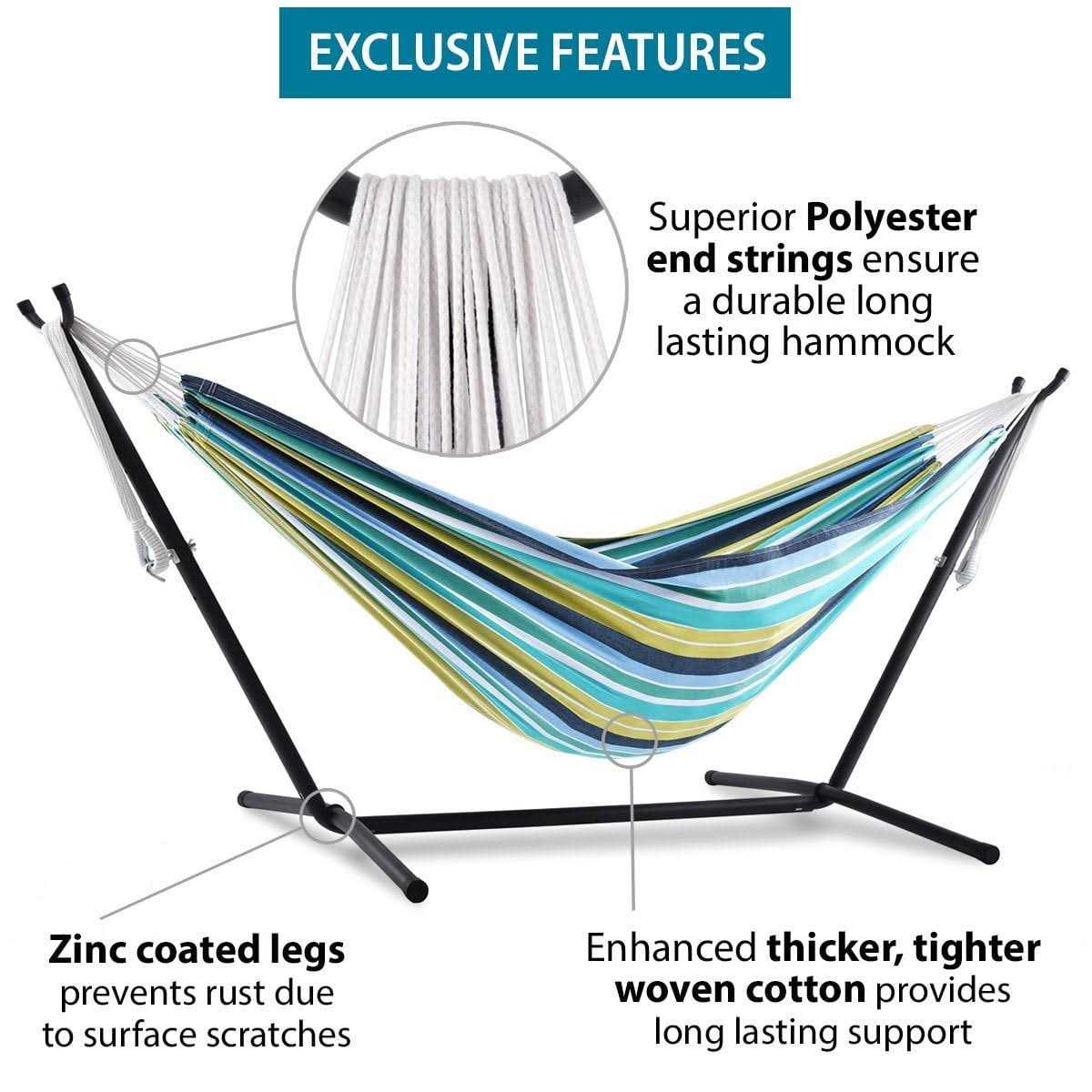 Vivere Double Hammock Stand