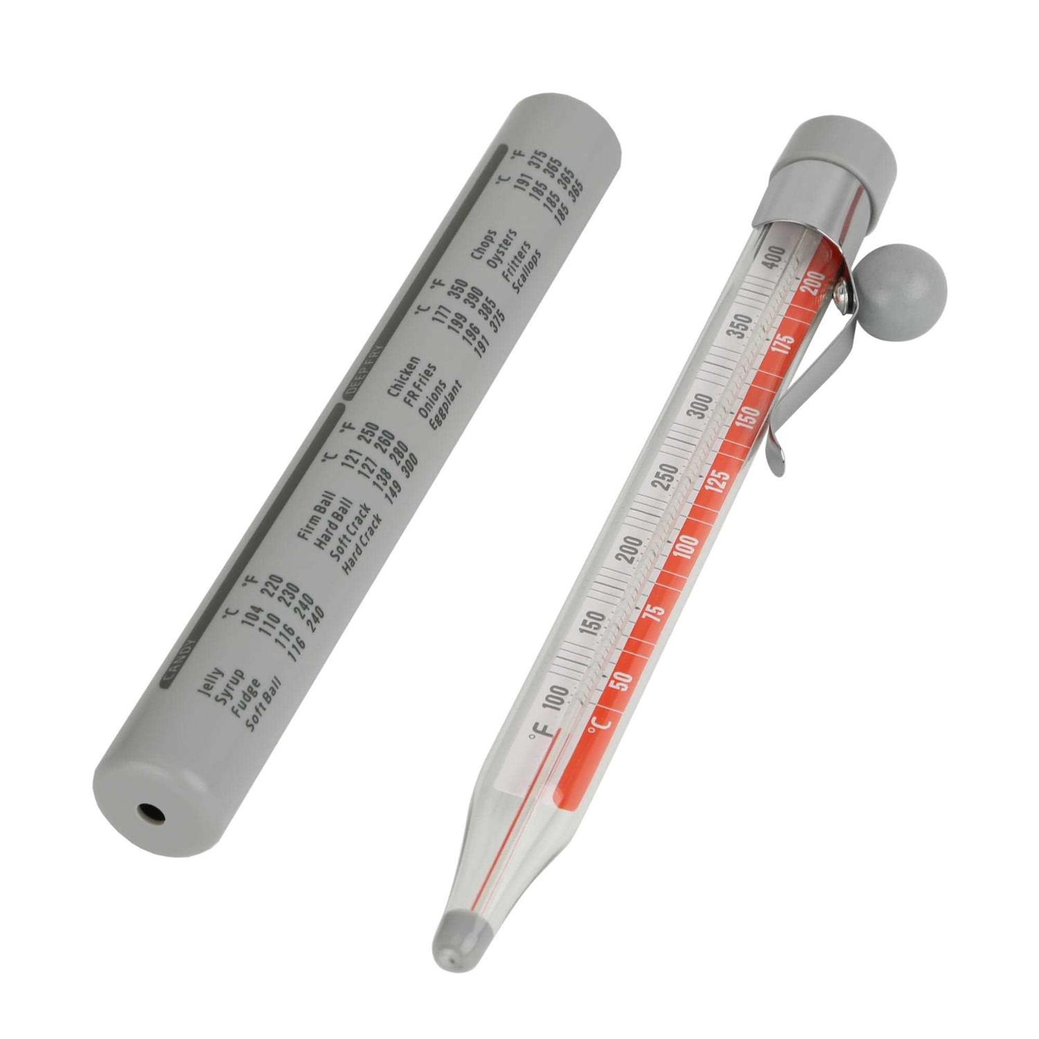 Mainstays ABS Food Cooking Dial Candy Thermometer Clip Attachment with Display
