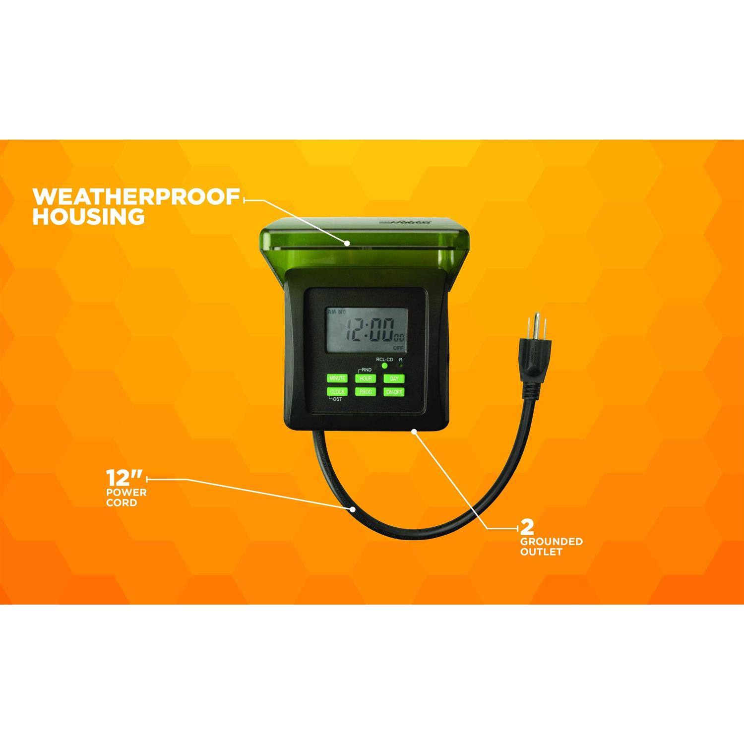 Woods Digital Outdoor Timer 50015