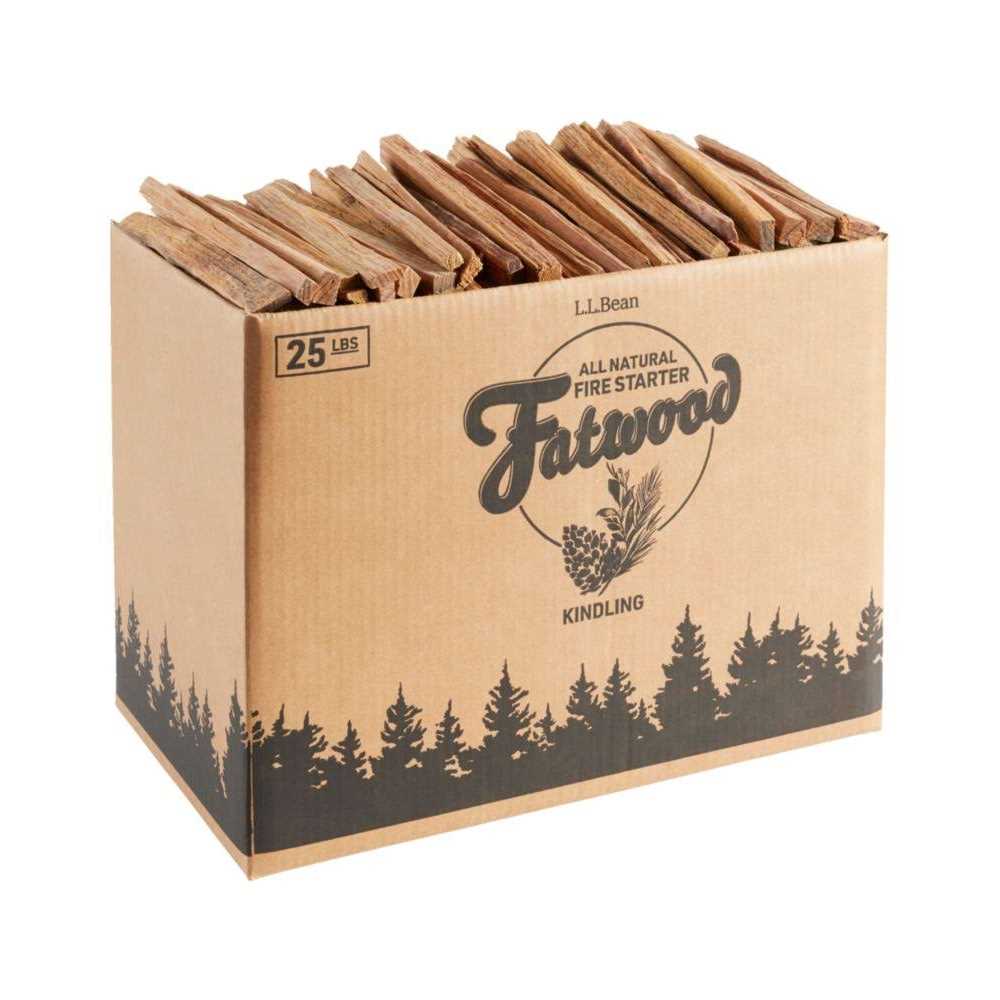 L.L.Bean Fatwood Fire Starter Box Multi